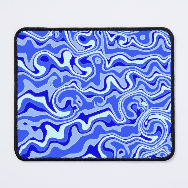 Item preview, Bumpy Lines Liquid Swirl Lines Funky Modern Abstract Art 5 of 6 designed and sold by Beachy.