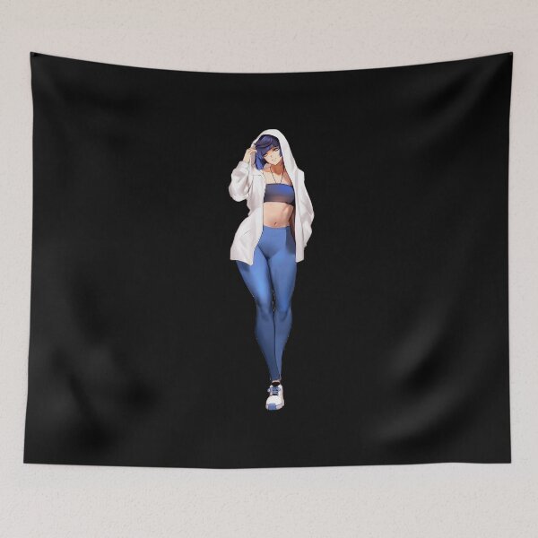 Item preview, Yelan Video Game Tshirt designed and sold by honeyweet.