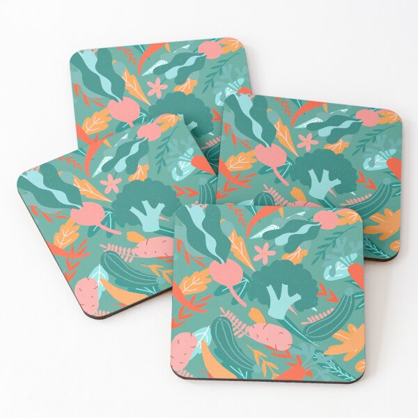 Item preview, Vegetable Leaf Pattern designed and sold by mikaylart.