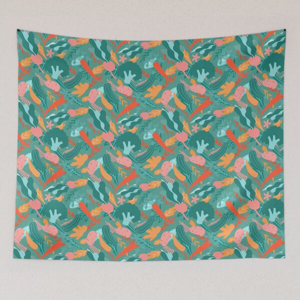 Item preview, Vegetable Leaf Pattern designed and sold by mikaylart.