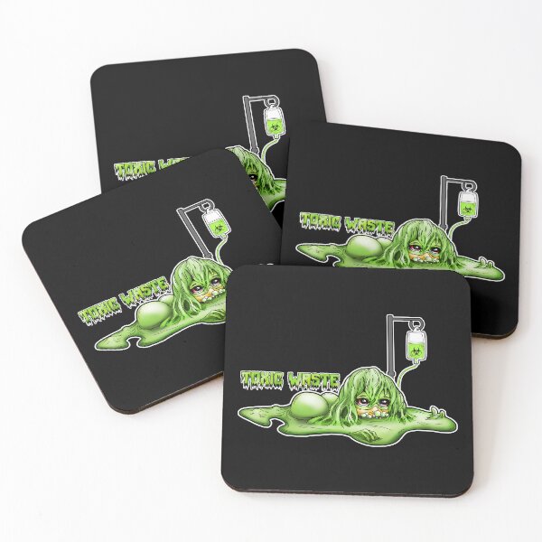 Item preview, Toxic Waste Ooze Girl with IV Drip text designed and sold by iduzarts.