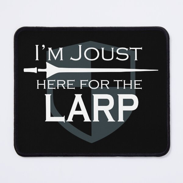 Item preview, Joust Here for the LARP designed and sold by Neadski.