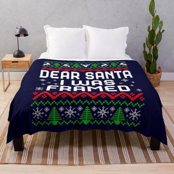 Item preview, Dear Santa I Was Framed, Ugly Christmas Sweater designed and sold by ACC .