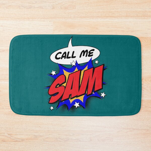 Item preview, Personalised Call Me Sam Pop Art Comic Design designed and sold by CandOCreative.