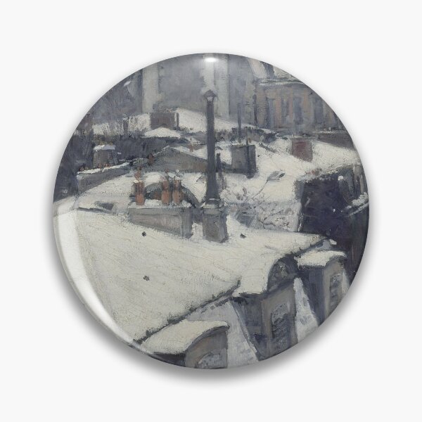 Item preview, View of rooftops covered in snow - Gustave Caillebotte designed and sold by Vintage Designs +.