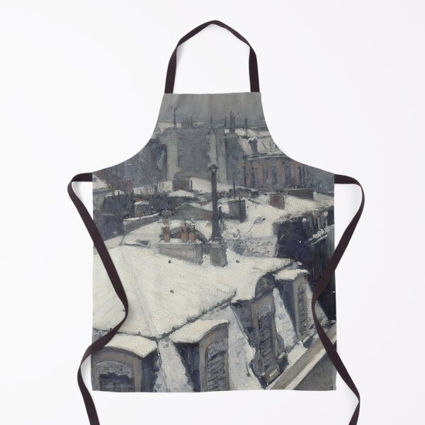 Item preview, View of rooftops covered in snow - Gustave Caillebotte designed and sold by Vintage Designs +.