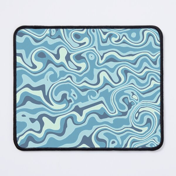 Item preview, Bumpy Lines Liquid Swirl Lines Funky Modern Abstract Art 6 of 6 designed and sold by Beachy.