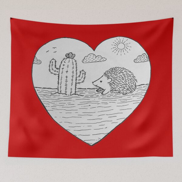 Item preview, Hedgehog Love designed and sold by mangolindsay.