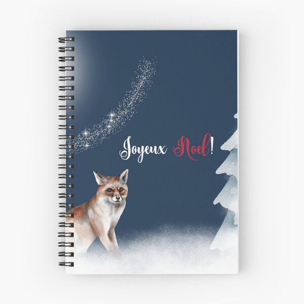 Item preview, Joyeux Noel Avec Le Renard Roux designed and sold by hurmerinta.