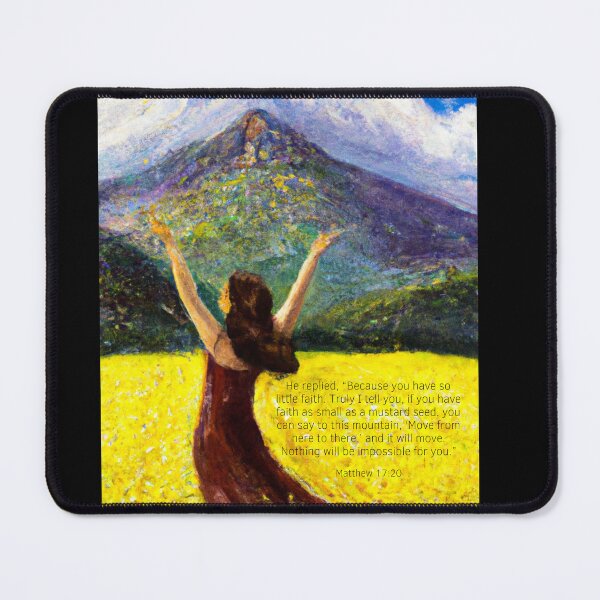 Item preview, Matthew 17:20 Mustard Seed Mountain Renaissance Art designed and sold by Kathy Gerstorff.