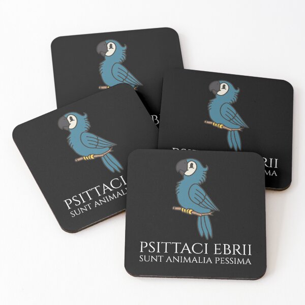 Item preview, Latin Phrase - Psittaci Ebrii Sunt Animalia Pessima designed and sold by Styrman.