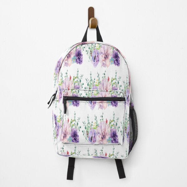 Item preview, Colorful watercolor flowers on white designed and sold by tetibright.