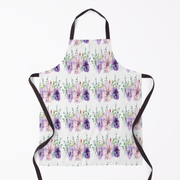 Item preview, Colorful watercolor flowers on white designed and sold by tetibright.
