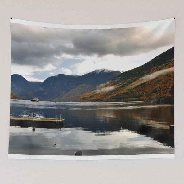Item preview, Aurlandsfjord Flam Norwegian Fjord Norway designed and sold by AndyEvansPhotos.