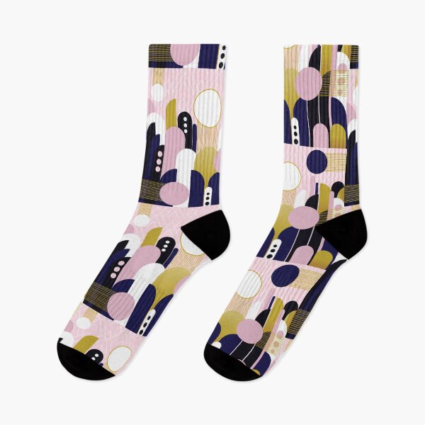 Item preview, Candy Cotton Sunset-Art Deco designed and sold by liveinpaper.