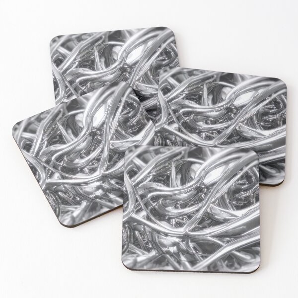 Item preview, Abstract Liquid Chrome designed and sold by newdreamsss.