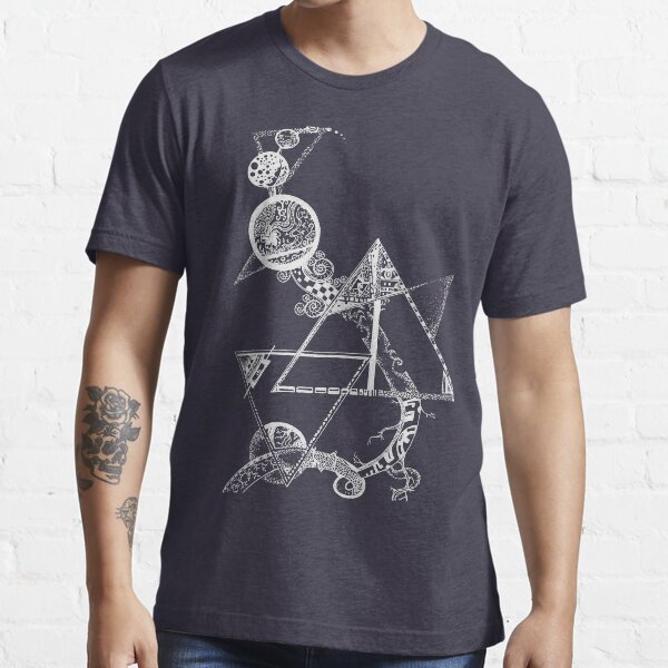 Time and space (white design) Essential T-Shirt