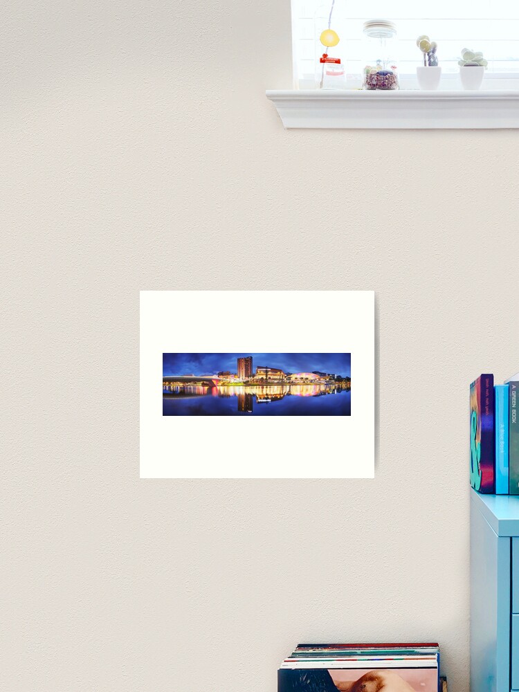 Thumbnail 2 of 3, Art Print, Adelaide Riverbank, South Australia designed and sold by Chockstone.