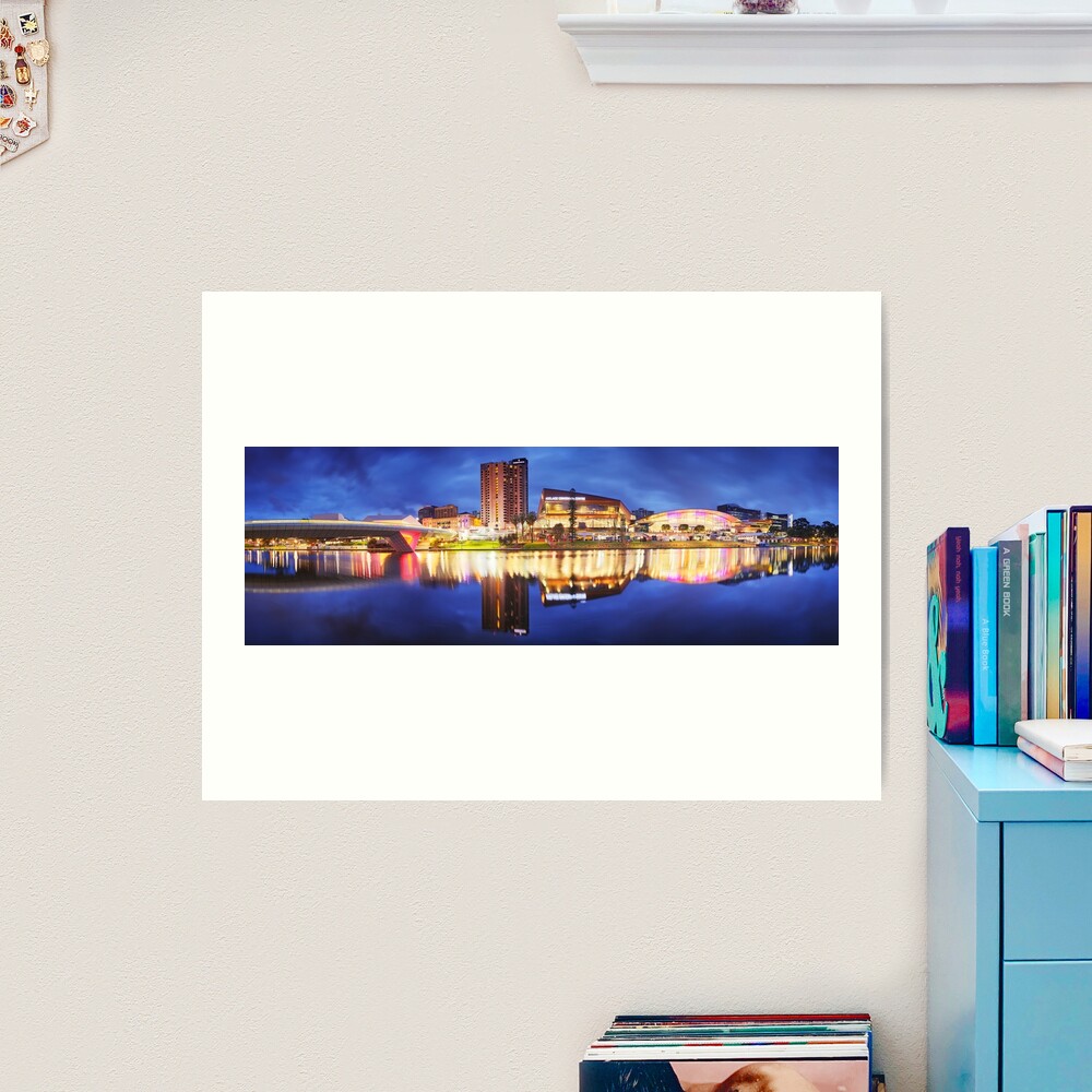 Adelaide Riverbank, South Australia Art Print