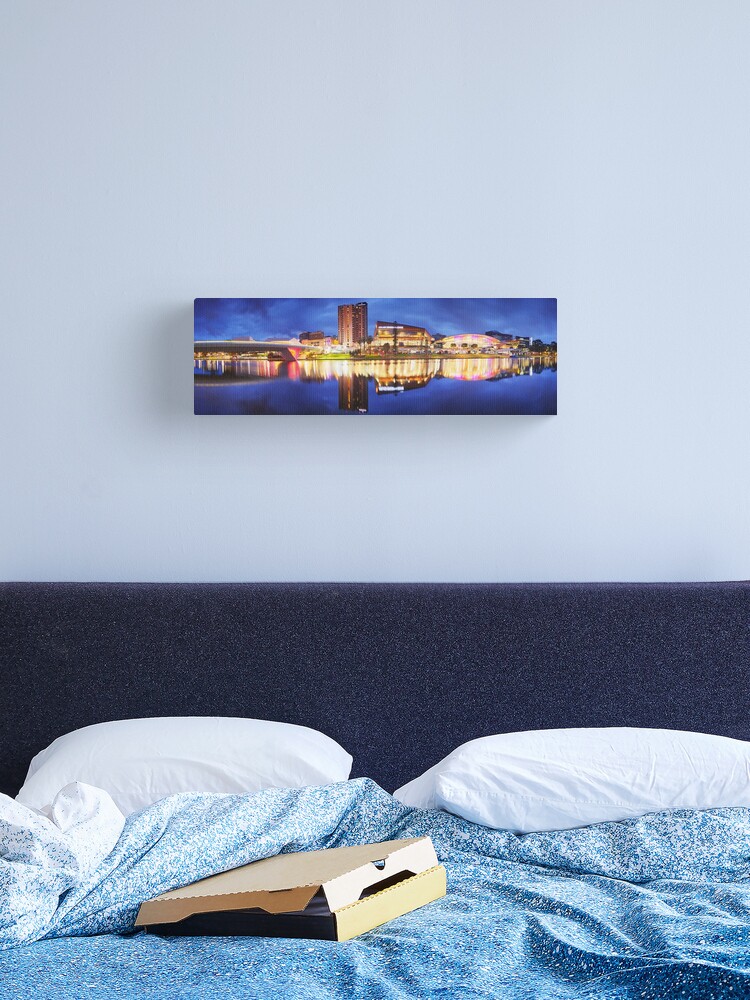 Thumbnail 2 of 3, Canvas Print, Adelaide Riverbank, South Australia designed and sold by Chockstone.