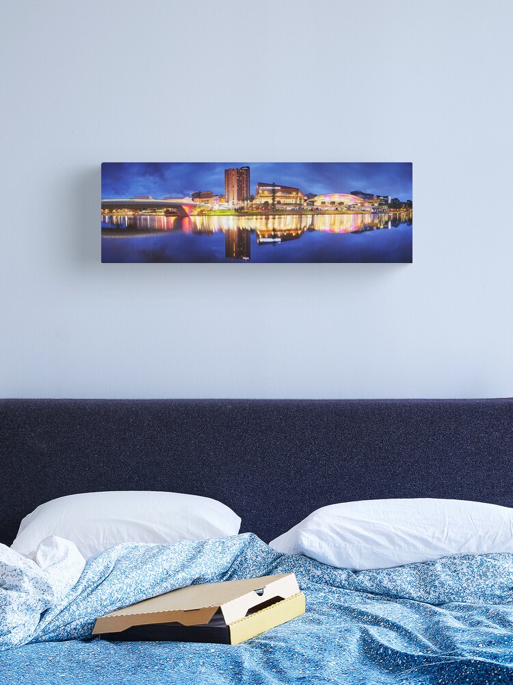 Thumbnail 2 of 3, Canvas Print, Adelaide Riverbank, South Australia designed and sold by Chockstone.