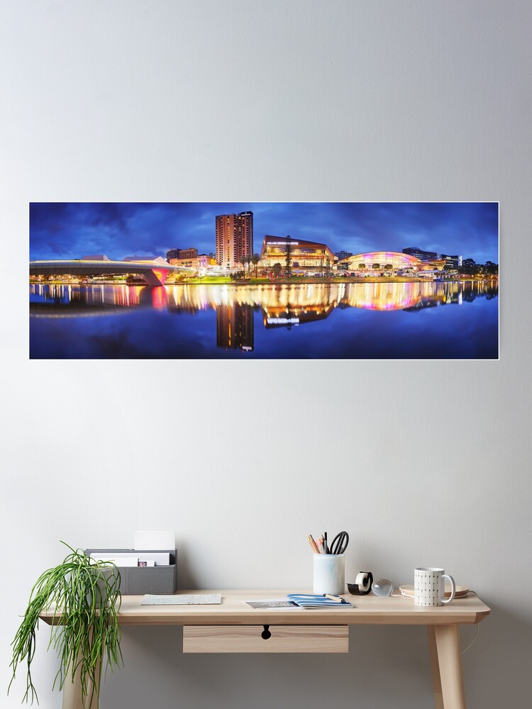 Thumbnail 2 of 3, Poster, Adelaide Riverbank, South Australia designed and sold by Chockstone.