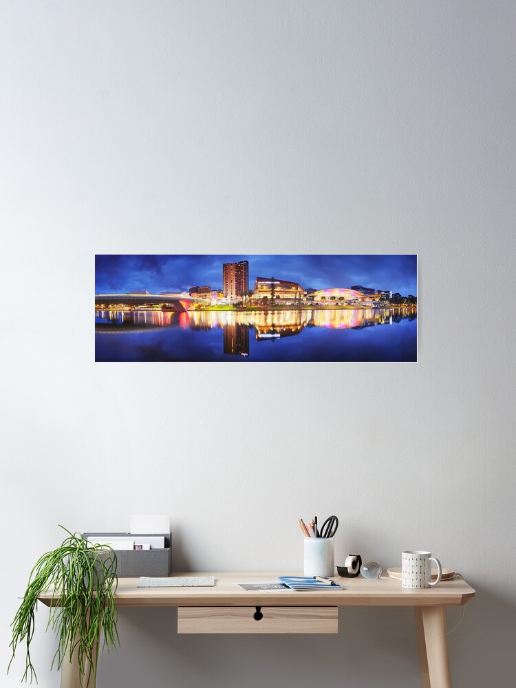 Thumbnail 2 of 3, Poster, Adelaide Riverbank, South Australia designed and sold by Chockstone.