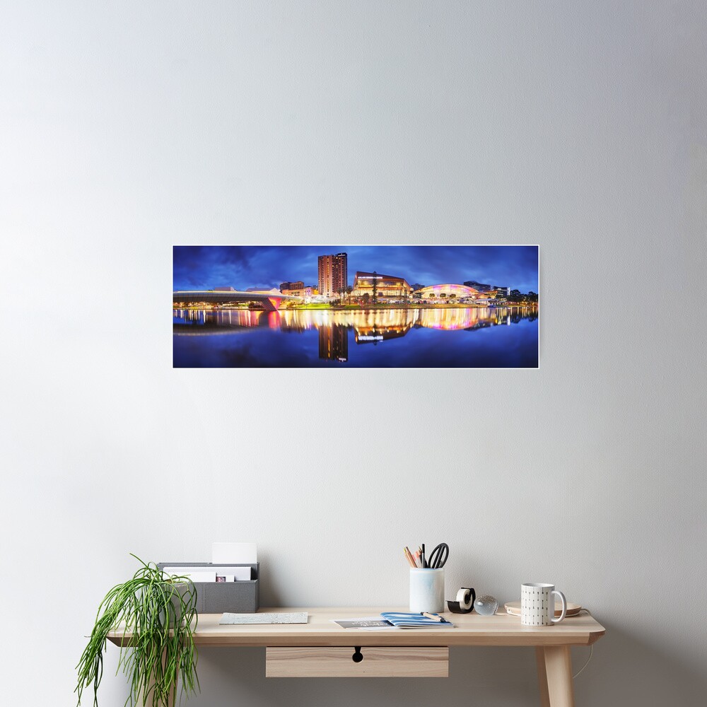Adelaide Riverbank, South Australia Poster