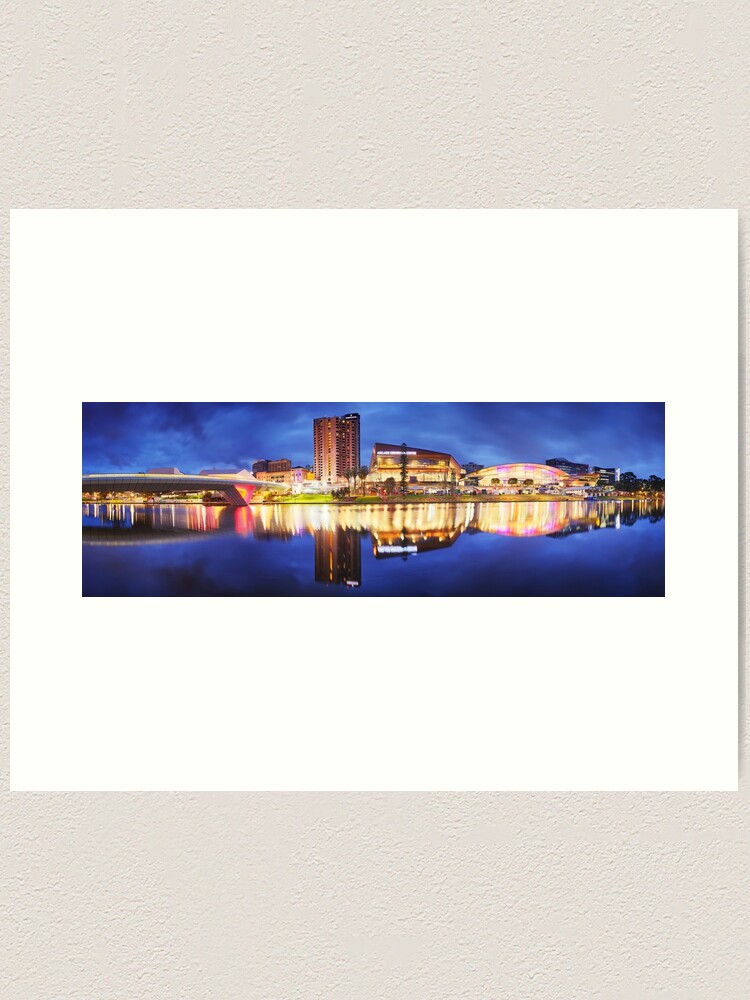 Alternate view of Adelaide Riverbank, South Australia Art Print