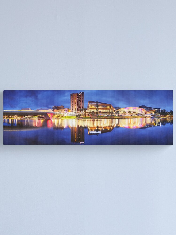 Thumbnail 1 of 3, Canvas Print, Adelaide Riverbank, South Australia designed and sold by Chockstone.