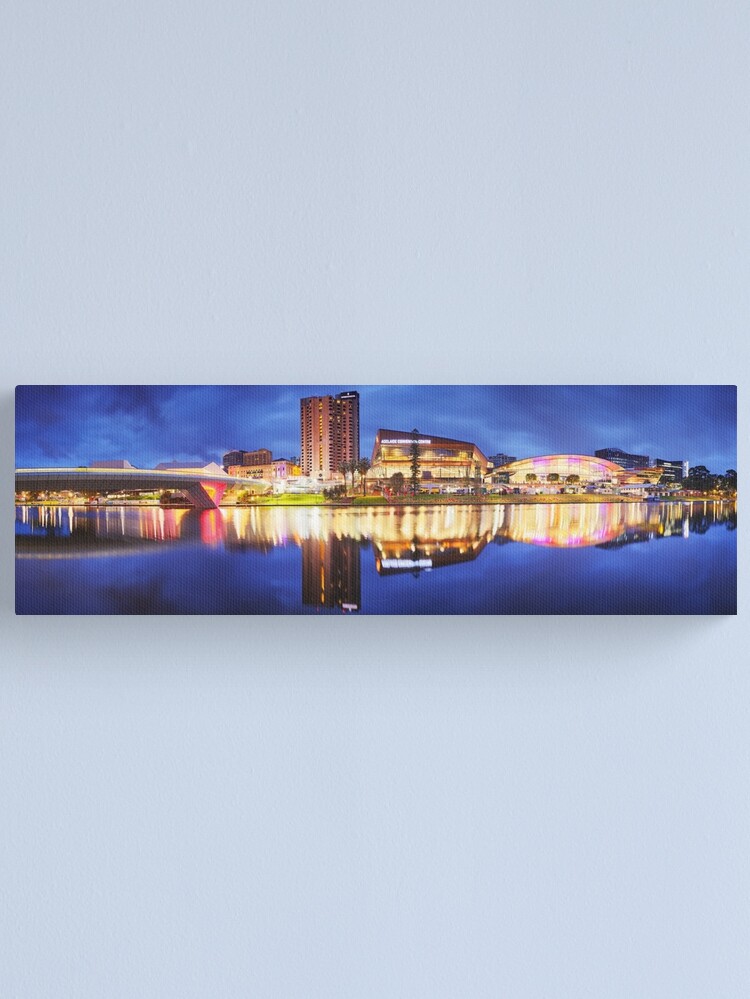 Thumbnail 1 of 3, Canvas Print, Adelaide Riverbank, South Australia designed and sold by Chockstone.