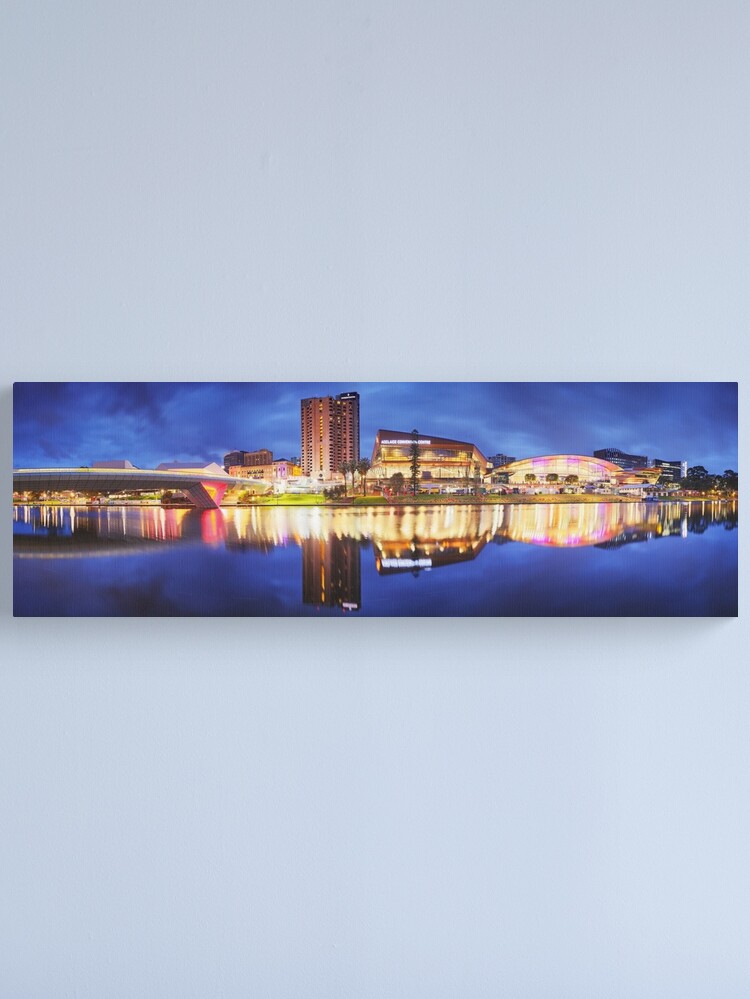 Thumbnail 1 of 3, Canvas Print, Adelaide Riverbank, South Australia designed and sold by Chockstone.