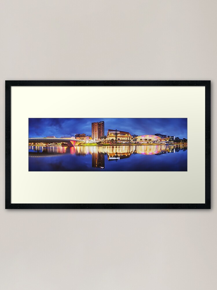 Alternate view of Adelaide Riverbank, South Australia Framed Art Print