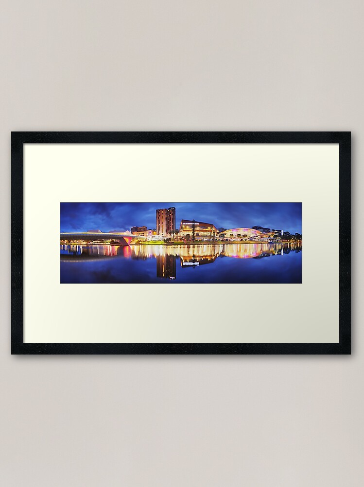 Alternate view of Adelaide Riverbank, South Australia Framed Art Print