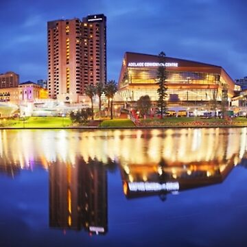 Artwork thumbnail, Adelaide Riverbank, South Australia by Michael Boniwell