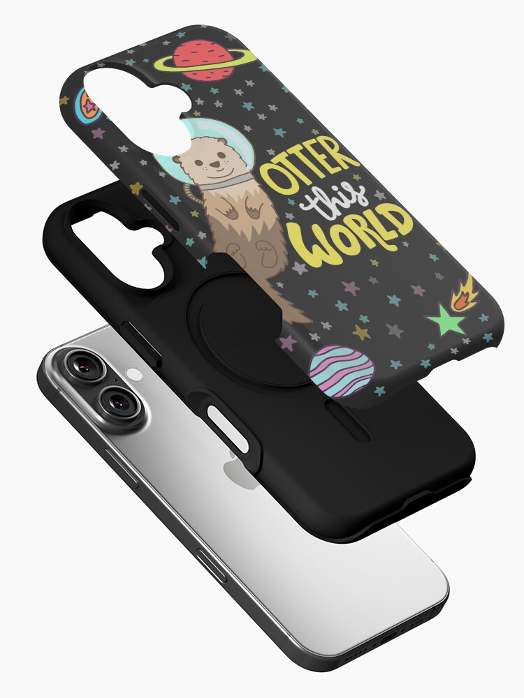 Thumbnail 2 von 4, iPhone-Hülle, Otter Diese Welt designt und verkauft von TurtlesSoup.