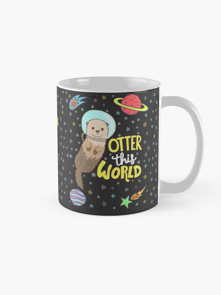 Alternate view of Otter This World Mug