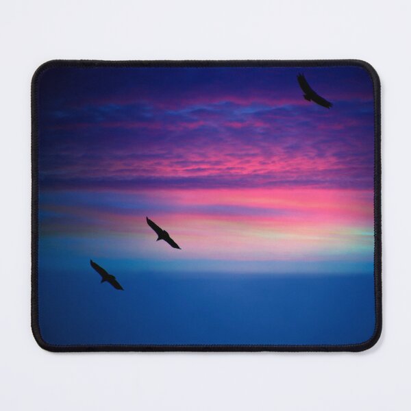 Item preview, Turkey Buzzard Silhouettes At Sunset designed and sold by alabca.