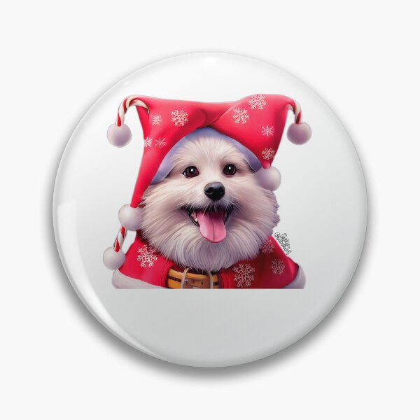 Item preview, Christmas Pomeranian Puppy designed and sold by extraordinar-ia.