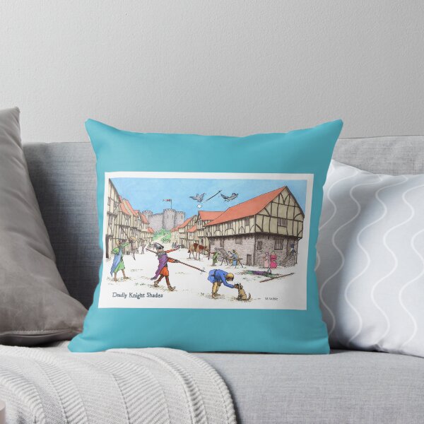 Item preview, Deadly Knight Shades - Medieval humor poster designed and sold by MNoblestudio.