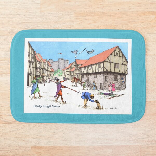 Item preview, Deadly Knight Shades - Medieval humor poster designed and sold by MNoblestudio.