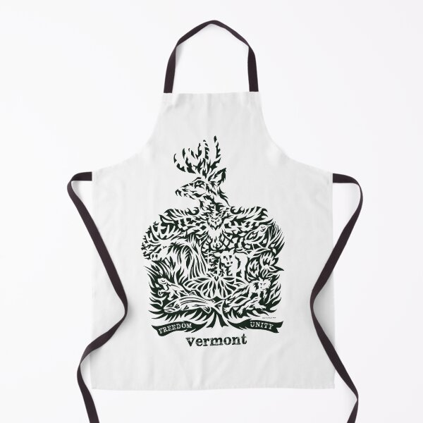 Item preview, Vermont Flag Illustration (dark green) designed and sold by Sarah Kinsella.