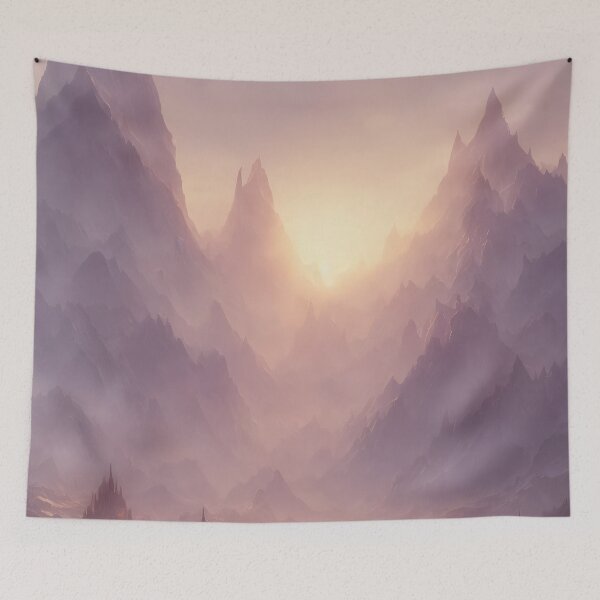 Item preview, Fantasy Mystical Landscape designed and sold by ArtificialCraft.
