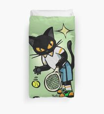 Tennis player Duvet Cover
