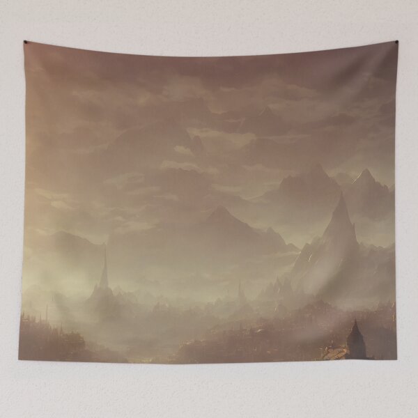 Item preview, Fantasy Art Landscape designed and sold by ArtificialCraft.