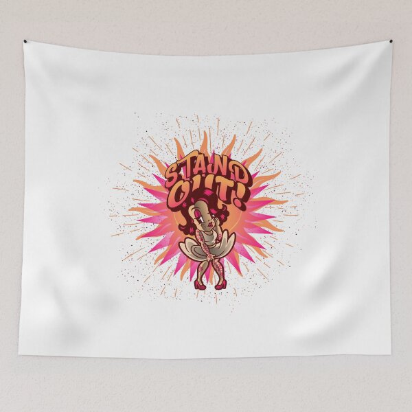 Item preview, Stand Out-White Background designed and sold by Trendi61.