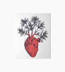 Blooming heart Art Board