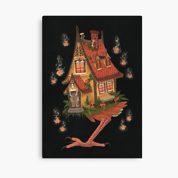 Item preview, Baba Yaga's Hut designed and sold by agafuta.