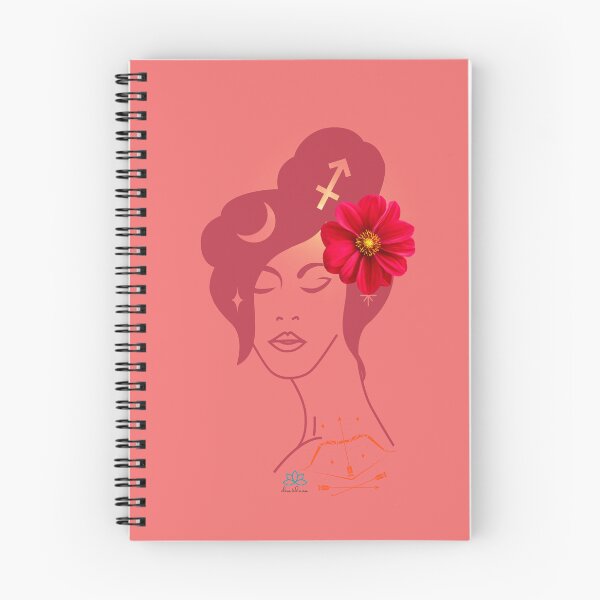 Item preview, Impresión gráfica de la diosa Sagitario - Doble rojo designed and sold by elevated-aura.