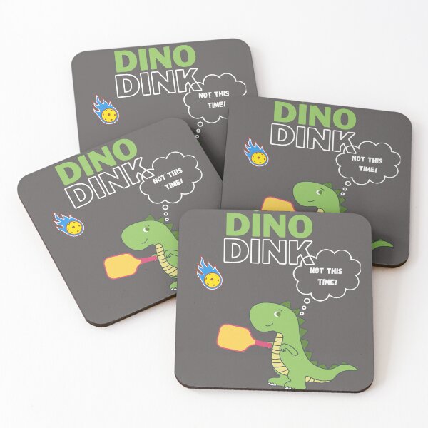 Aperçu de l'œuvre Pickleball Dino Dink créée et vendue par t1n3333.